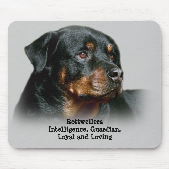 Tapis De Souris Rottweiler Mousepad (Devant)