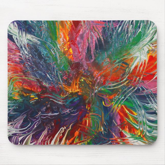 Tapis De Souris Roue chromatique spectrale (Devant)