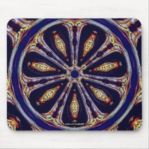 Tapis De Souris Roue de couleur Mousepad