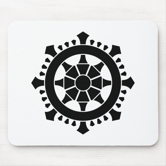 Tapis De Souris Roue du dharma (Devant)