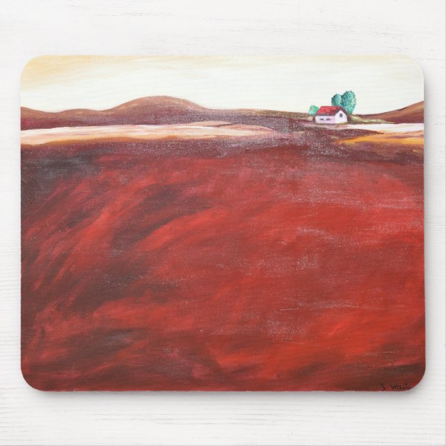 Tapis De Souris Rouge (Devant)