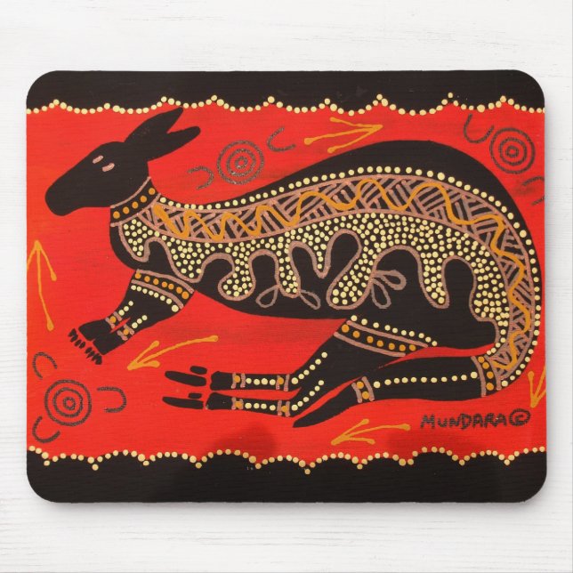 TAPIS DE SOURIS ROUGE (Devant)