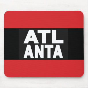 Tapis De Souris Rouge d'Atlanta 2