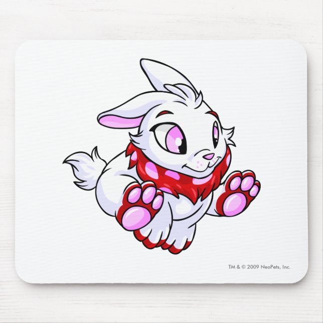 Tapis De Souris Rouge de Cybunny (Devant)