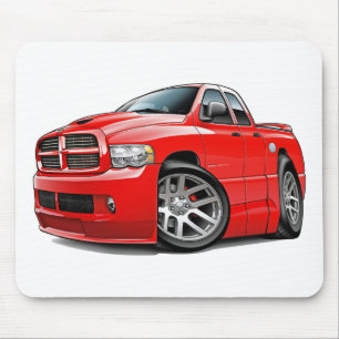 Tapis De Souris Rouge de Dualcab de RAM de Dodge SRT10