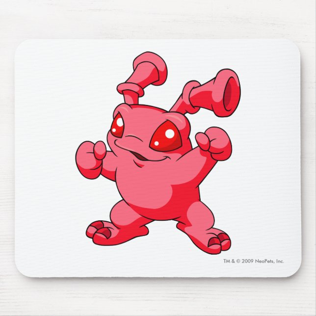 Tapis De Souris Rouge de Grundo (Devant)