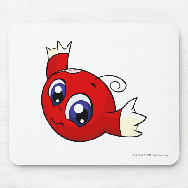Tapis De Souris Rouge de Kiko (Devant)