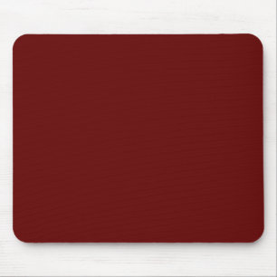 Tapis De Souris Rouge de Noël, rouge solide, rouge profond, rouge