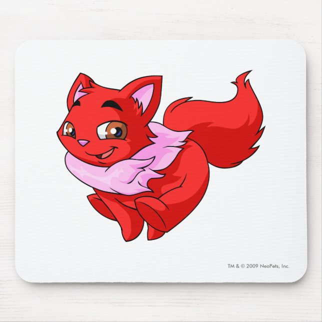 Tapis De Souris Rouge de Wocky (Devant)