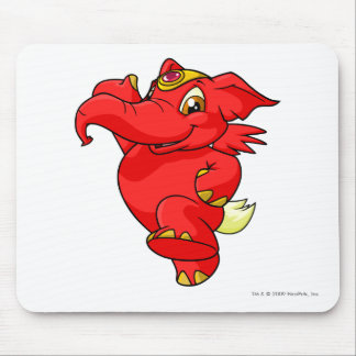 Tapis De Souris Rouge d'Elephante