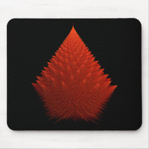 Tapis De Souris Rouge Incendia Script Fractale