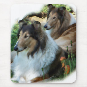 Tapis De Souris Rough Collie Gift of Art