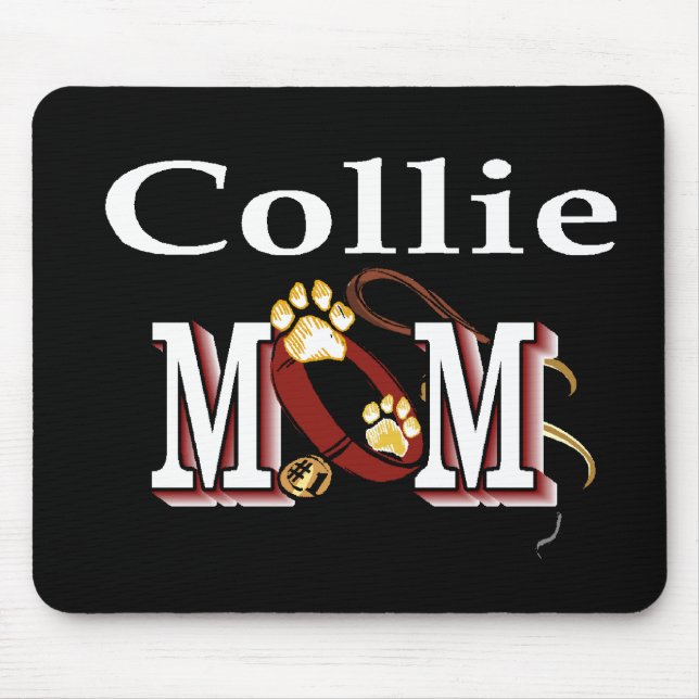 Tapis De Souris Rough Collie Maman Cadeaux (Devant)