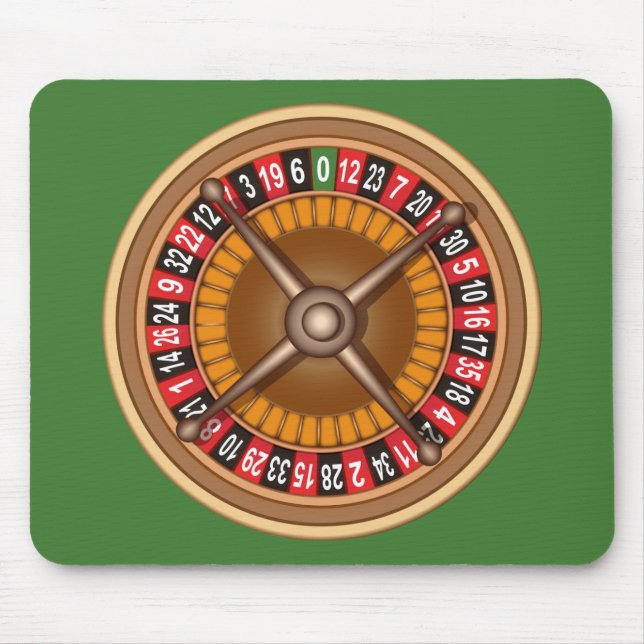 Tapis De Souris Roulette Wheel custom mousepad (Devant)
