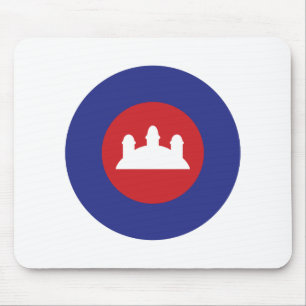 Tapis De Souris Roundel cambodgien