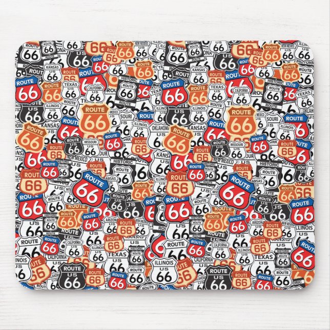 Tapis De Souris Route 66 (Devant)