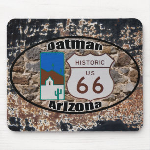 Tapis De Souris Route 66 Oatman Arizona