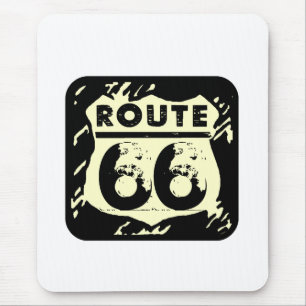 Tapis De Souris Route 66 Panneau Souris