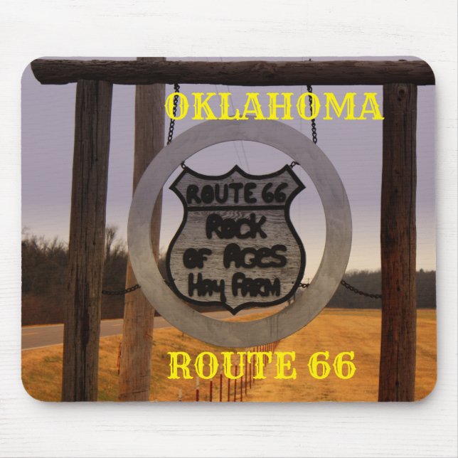 Tapis De Souris Route 66 Souris (Devant)