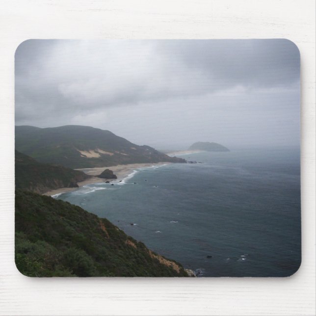 Tapis De Souris Route Côtière Big Sur Mousepad (Devant)