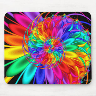 Tapis De Souris Route d'arc-en-ciel