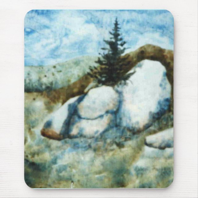 Tapis De Souris Route de campagne Mousepad (Devant)