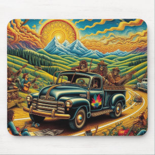 Tapis De Souris Route de l'art populaire