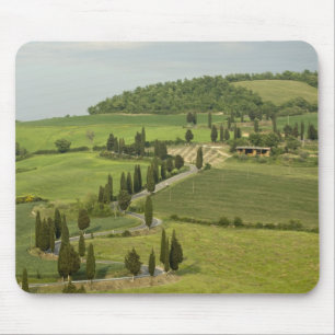 Tapis De Souris Route de Pienza à Montepulciano,