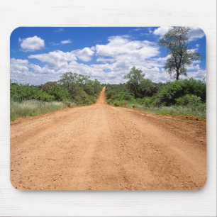Tapis De Souris Route de terre, Parc national Kruger, Mpumalanga