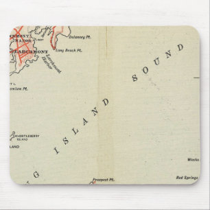 Tapis De Souris Route des vélos à New York et au Connecticut