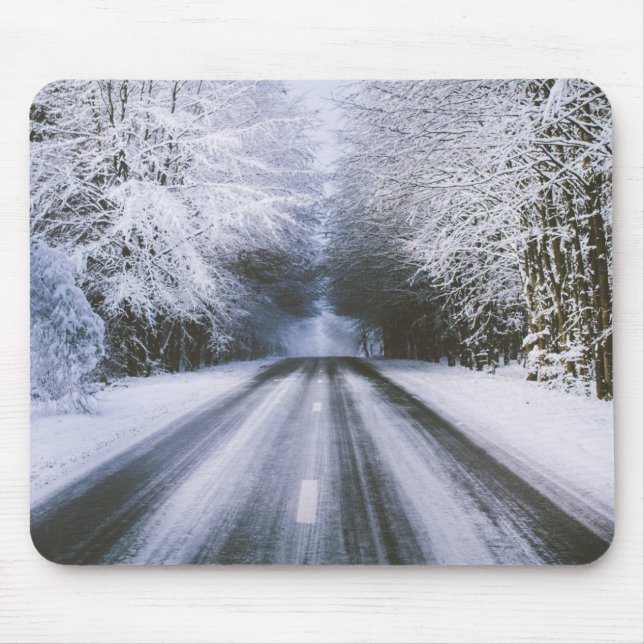Tapis De Souris route d'hiver (Devant)