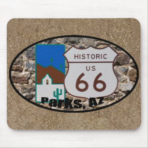 Tapis De Souris Route historique US 66 Parcs Arizona