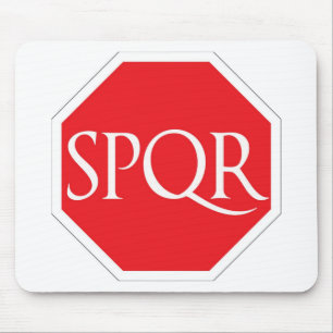 Tapis De Souris Route romaine de SPQR