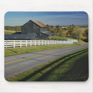 Tapis De Souris Route rurale à travers la région de Bluegrass de 2