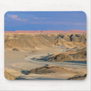 Tapis De Souris Route vers la maison à travers le désert, Namib-Na