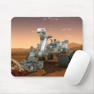 Tapis De Souris Rover Curiosity Du Laboratoire Scientifique Mars.