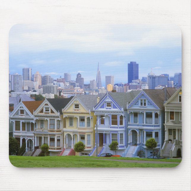 Tapis De Souris Row of Victorian Homes (Devant)