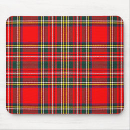 Tapis De Souris Royal Stewart Clan Tartan Plaid
