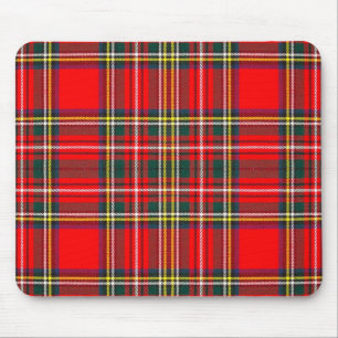 Tapis De Souris Royal Stewart Clan Tartan Plaid