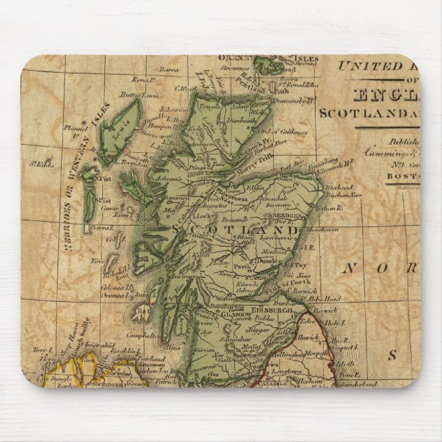 Tapis De Souris Royaume-Uni d'Angleterre, d'Écosse et d'Irlande (Devant)