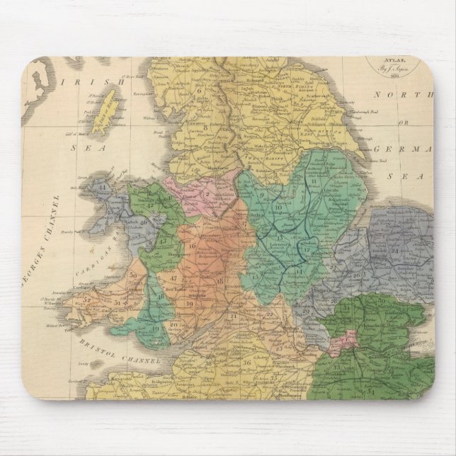 Tapis De Souris Royaumes des Anglo-Saxons (Devant)
