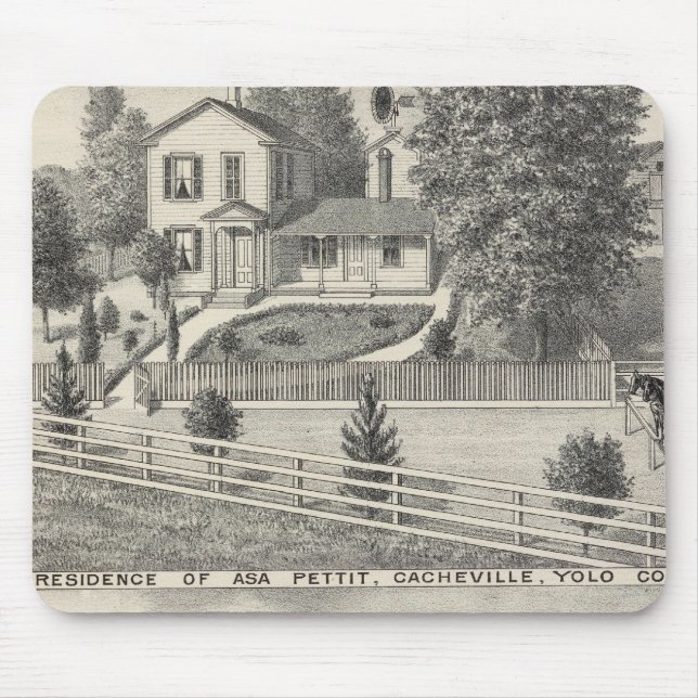 Tapis De Souris Rres de Cacheville, moulin de Madison (Devant)