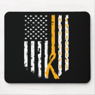 Tapis De Souris Rsd Crps Sensibilisation American Flag Support Top