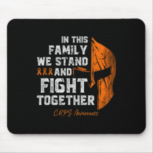 Tapis De Souris RsdCrps Sensibilisation Soutien familial Guerrier