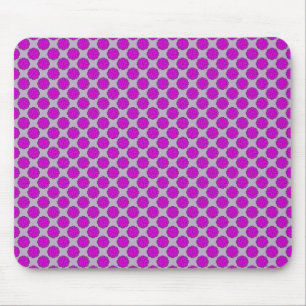 Tapis De Souris Ruban de fleurs violettes par Kenneth Yoncich