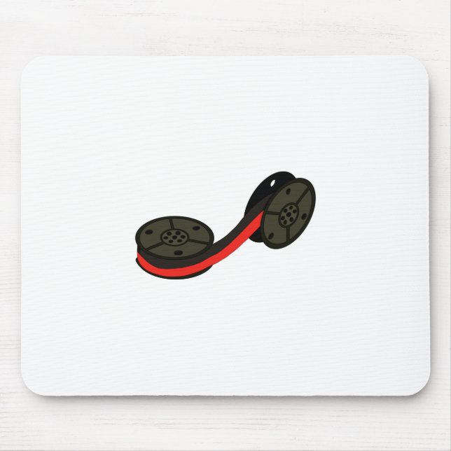 Tapis De Souris Ruban de machine à écrire (Devant)