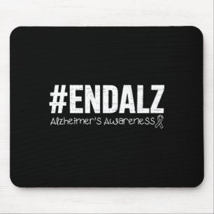 Tapis De Souris Ruban de sensibilisation à la maladie d'Alzheimer
