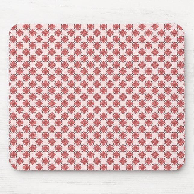 Tapis De Souris Ruban de trèfle rose par Kenneth Yoncich (Devant)