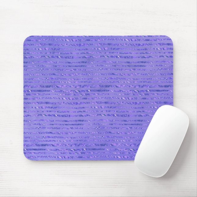 Tapis De Souris Ruban Parties scintillant violet (Avec souris)