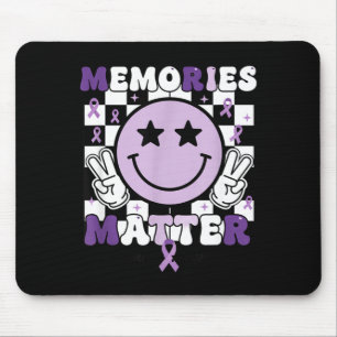 Tapis De Souris Ruban violet pour la sensibilisation à la maladie